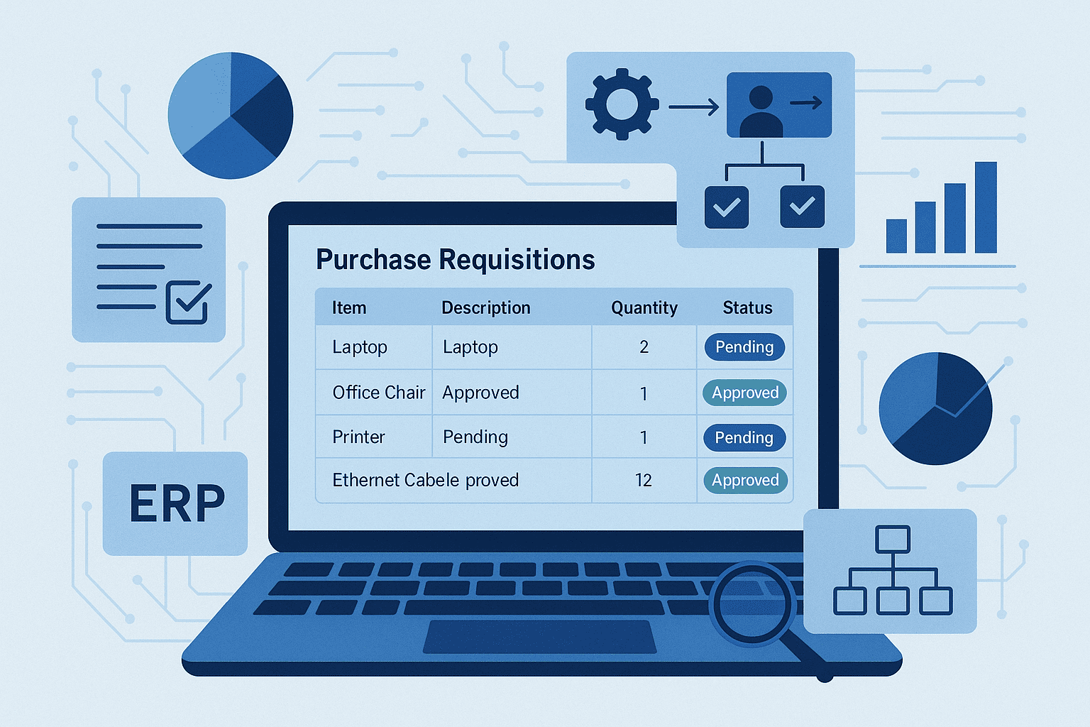 Cómo organizar compras internas antes de cotizar